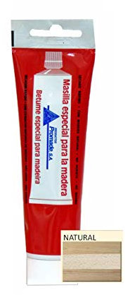 Promade - Masilla para madera al disolvente 120 gr. (Natural)