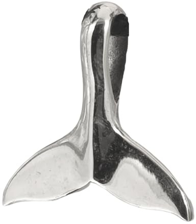Kiss of Leather Walflossen Anhänger aus 925 Sterling Silber Nr. 128