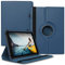 NAUCI Tablet Hülle kompatibel mit VALE Tablet V10E LTE-464 / V10A Tasche Schutzhülle Case Universal Cover 10,1 Zoll aus Kunst-Leder Standfunktion 360° Drehbar, Farbe:Blau