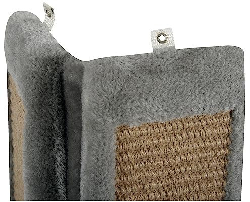 Zolux 504042GRI - Rascador de Pared para Esquina, Color Gris