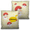 LolaPix Benutzerdefiniertes quadratisches Kissen mit Namen. Geschenk für Fans, einzigartig, originell und exklusiv. Premium Qualität Verschiedene Größen zur Auswahl. Füllung inklusive. Pika