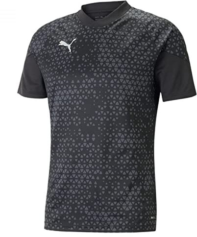 PUMA Herren Teamcup Training Jersey T-Shirt, Schwarz, L