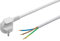 Meister Schutzkontakt-Zuleitung - 5 Meter - weiß - Kunststoffleitung H05VV-F3G1,5 - 3 Adern - IP20 / Anschlussleitung mit Schuko-Stecker / Anschlusskabel / Installationsmaterial / 7434540
