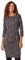 Roman Originals Shift Dress with Pockets for Women UK - Ladies Summer Autumn Winter Smart Casual Work Short 3/4 Sleeve Tunic Knee Length Pleated Gathered Waist Tea Loose - Purple - Size 18