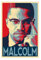 Malcolm X Leinwand-Poster, Schlafzimmer, Dekoration, Sport, Landschaft, Büro, Raumdekoration, Geschenk, ungerahmt, 30 x 45 cm
