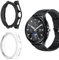 Holilo 2 Piezas Funda para xiaomi Watch 2 Pro, 【Anti-rasguños】 Carcasa Protectora Marco Protector de PC Cubierta Protectora de Pantalla - Negro + Transparent