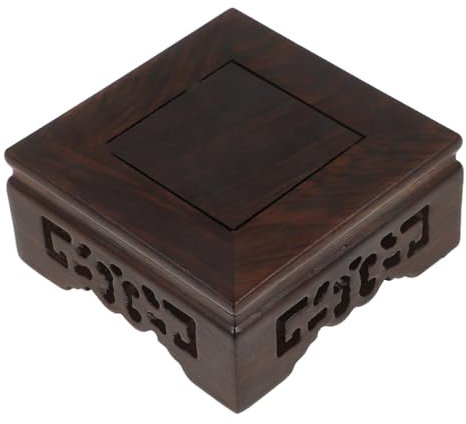 OSOLADY Pflanzenständer Aus Holz Naturholz Bonsai-topfsockel Heimdekoration Pflanzständer