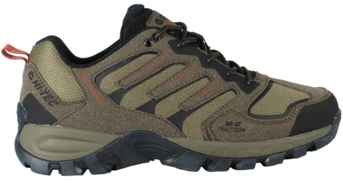 HI-TEC – Treckingschuhe Herren Cervus Low WP | Bergschuhe für Herren, Wandern | Trockene Füße Dank Wasserdichter Membran, Optimale Traktion, Bequem