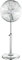 Zanbeel Pedestal Fan,16-Inch 50W 3-Speed Oscillating Metal Floor Standing Fan with Aluminium Blades