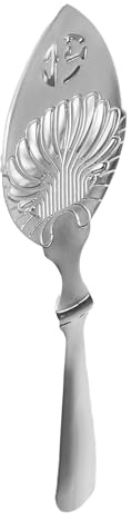 ZJchao Cucchiaio per Assenzio, Acciaio Inossidabile 304 Cocktail Bar Tazza di Vetro Filtro per Bere Cucchiai Dal Design Unico Filtro Cucchiaio di Assenzio per Bar (Cucchiaio per assenzio in foglie)
