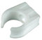 FLOPLAST overflow pipe clip 21.5mm white - Bag of 10