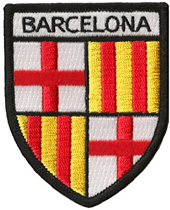 Patch Aufnäher zum Aufbügeln Barcelona