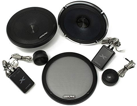 Alpine Electronics X-S65C Kit a 2 Vie Separate dal 16.5 cm (6-1/2'') X-Series