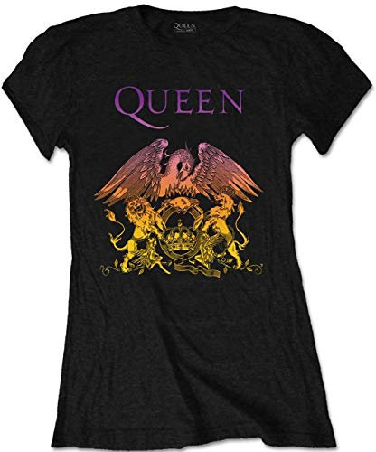 Queen - T-Shirt - Femme Noir Noir - Noir - 36