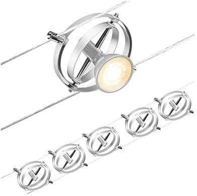 Paulmann Wire Set Cardan max5x10W GU5,3 Chrom matt