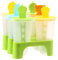 Bluelves Eisformen Silikon, 6 Eisformen EIS am Stiel, DIY Ideen Eiscreme Formen,Eisförmchen BPA Frei für Kinder, Popsicle Formen Set mit Sticks und Tropfschutz