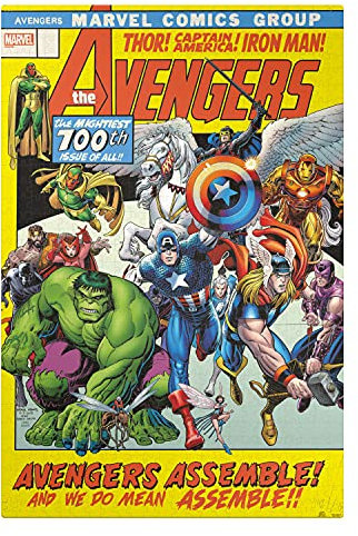 Paladone PP8014Mc Heroes Marvel Comics 750 Pc Jigsaw Puzzle, Multicolour