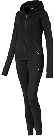 Puma Damen Trainingsanzug Clean Sweat Suit CL TR 671039-01 XL