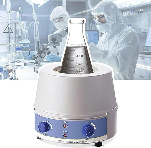 XENITE Magnetic Stirrer Heating Mantle, 100Ml / 250Ml / 500Ml / 1000Ml / 2000Ml,100-2400W, Heating/Magnetic Stirring,for Laboratory,250ml