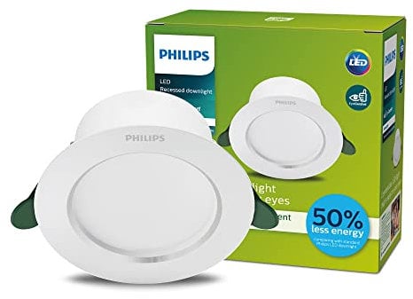 Philips Diamond Cut UltraEffizient Gen. 2 Einbauspot, 125cm, 3000K, 800 Lumen, weiß, Warmweiß
