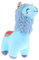 ORFOFE Plüschtier Spielzeug für Kinder kinderspielzeug Cullum Christmas Plüschpuppe Weihnachten Alpaka Dekorationen Ornamente Cartoon-Alpaka-Spielzeug Weihnachtsschmuck Baumwolle Blue