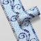 Wallpaper borders self adhesive blue Mosaic Thicken waterproof Vinyl Walls Covering Borders Home Decor Bathroom Kitchen Bedroom Study Hallway Entrance Glass Door Tiles borders Sticker 10x500CM