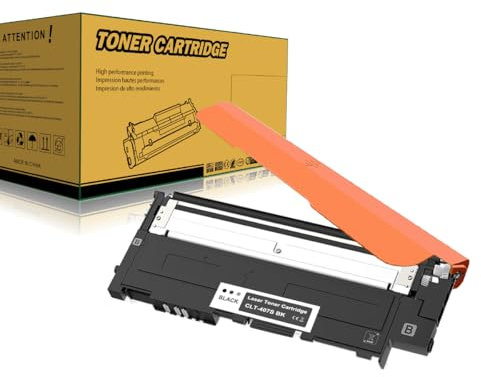 Amla Toner Kompatibel mit Samsung CLT-K4072s Samsung K4072S CLT-K4072 für Samsung CLP 320 CLP 320N 320W CLP 325 CLP 325N 325W CLX 3180 CLX 3180FN 3180FW CLX 3185 CLX 3185FN CLX 3185FW CLX 3185N 3185W