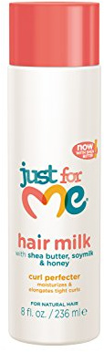 Just for me Hair Milk Curl Smoother, 8 Ounce