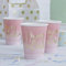 Ginger Ray Geburtstagsparty-Papier mit Goldfolie, Pink, Ombre, 8 Stück