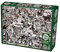 Cobblehill 80033 Puzzle Tiere, Schwarz/Weiß, 1000 Teile