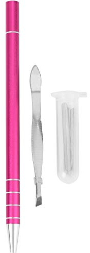 1 Satz Haarformungsstift Haar Tattoo Rasierer Rasierstift Für Haare Rasierstift Für Augenbrauen Männer Clipper Pen Handbuch Rostfreier Stahl Werkzeug Violett Zweite Generation