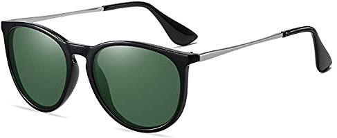 XXblack Herren Traveller Polarisierte Sonnenbrille UV-Schutz Sonnenbrille für Damen und Herren mit Premium Leichtgewicht Frame zum Fahren Angeln Golf(Green#01,Einheitsgröße)