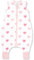 Mama Cheetah Baby Schlafsack mit Füße 1.0 TOG, Ganzjahres Schlafsack, Bio-Baumwolle Baby Schlafsäcke ohne Ärmeln Babyschlafsack mit Beinen, 1er Pack, 80cm (Baby Höhe 82-92cm)