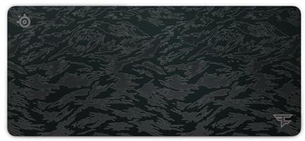 SteelSeries QcK Gaming Surface: FaZe Clan Edition – XXL Thick Cloth – Sized to Cover Desks – Optimized For Gaming Sensors