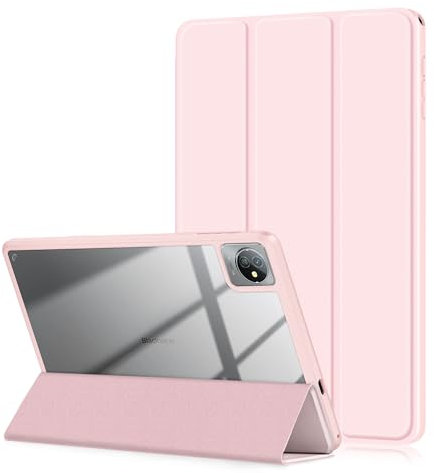 Xuanbeier Funda híbrida Compatible con Blackview Tab70, Funda Protectora Inteligente para Tableta de 10 Pulgadas y Auto-Reposo/Activación,Oro Rosa