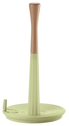 Guzzini -PORTAROTOLO UNIVERSALE DA CUCINA ''ROLL&TEAR''Verde alga