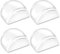 Türstopper Boden Transparente 4 Stück Selbstklebend Bodentürstopper Türpuffer Boden Wandpuffer für alle Hartböden geeignet Türpuffer Boden Wandpuffer