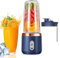 Licuadora Portátil - Licuadora Personal, Para Smoothies Y Batidos, Vaso Exprimidor De Frutas Y Verduras Para Bebé, Ofrece De 5 A 10 Ciclos De Licuado. Ideal Para Comida, Viajes, Gimnasio, Oficina