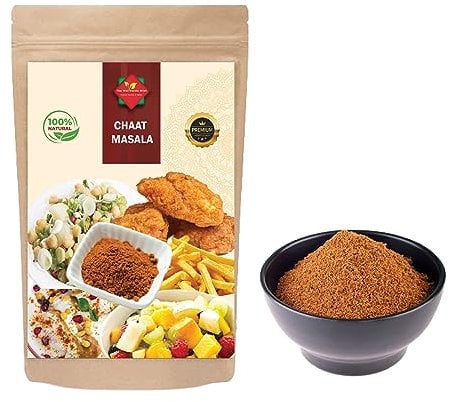 Chaat Masala 100g, The Worldwide Mint's Blend, Premium Artisan Spice Mixes, All Natural & No Artificial Colours, Great Taste, Seasning