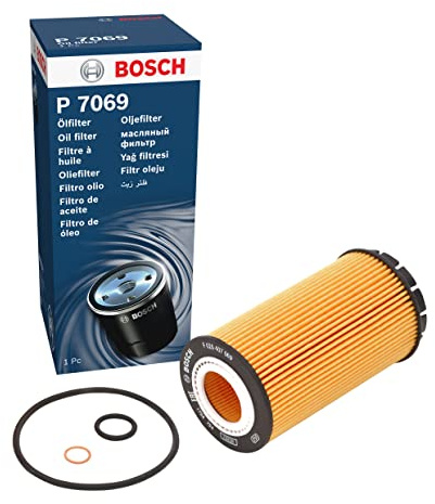 Bosch P7069 Car Oil Filter - Replacement Filter | Separates Soot and Metal Particles from Engine Oil - Provides Reliable Engine Lubrication