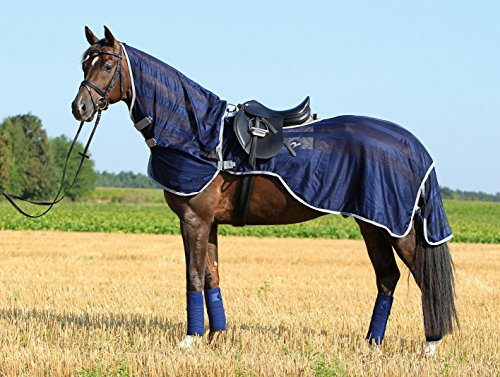 BUSSE Ausreitdecke FLEXI FLY Rückenlänge 125 cm, navy