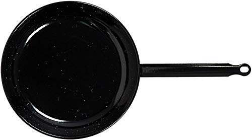 La Valenciana Sarten Llana esmaltada Mango 28 cm