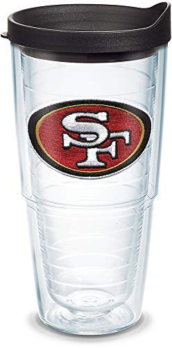 Tervis NFL Becher mit Deckel NFL San Francisco 49Ers 24oz farblos