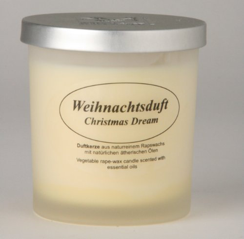 Kerzenfarm Hahn Rapswachskerze Weihnachtsduft (1 Stück)