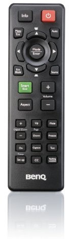 Benq 5J.J6L06.001 Pulsa los Botones Negro Mando a Distancia - Mando a Distancia (Proyector, Pulsa los Botones, Negro)