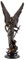 Kunst & Ambiente - Große Bronzefigur im Jugendstil - Paix/Frieden - Engel von Jules Coutan - signiert - XXL Skulptur auf Marmor - Statuen online kaufen - Wohndeko für Innen- und Außen