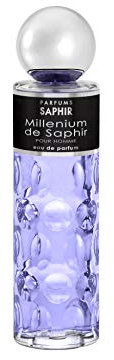PARFUMS SAPHIR Millenium - Eau De Parfum Con Vaporizzatore Per Uomo, color Nero, 200 ml