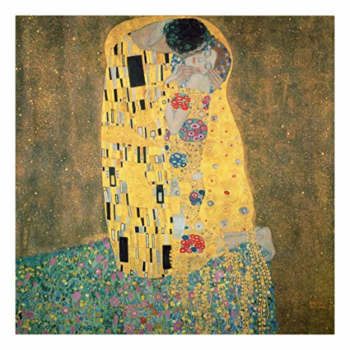 Bilderwelten Top Gustav Klimt Leinwandbilder Der Kuss 40 x 40cm