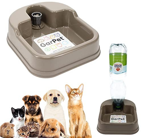 Wasserspender PET Flasche Hunde Katzen Kleintier Wasserautomat Reisetrinknapf Reisenapf Trink Napf für Unterwegs