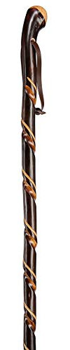 Gehstock Wanderstock Kastanie-Wurzelstock ZIEGENHAINER doppelt gedreht 99 cm